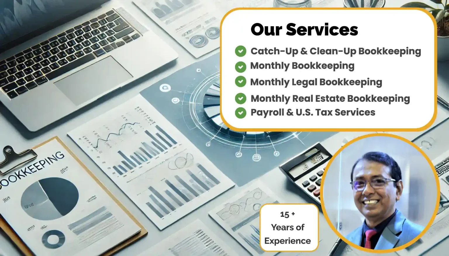 Professional bookkeeping and financial management services by EG Bookkeeping LLC
